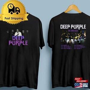 Retro 90S Deep Purple T-Shirt Unisex 2 Sided